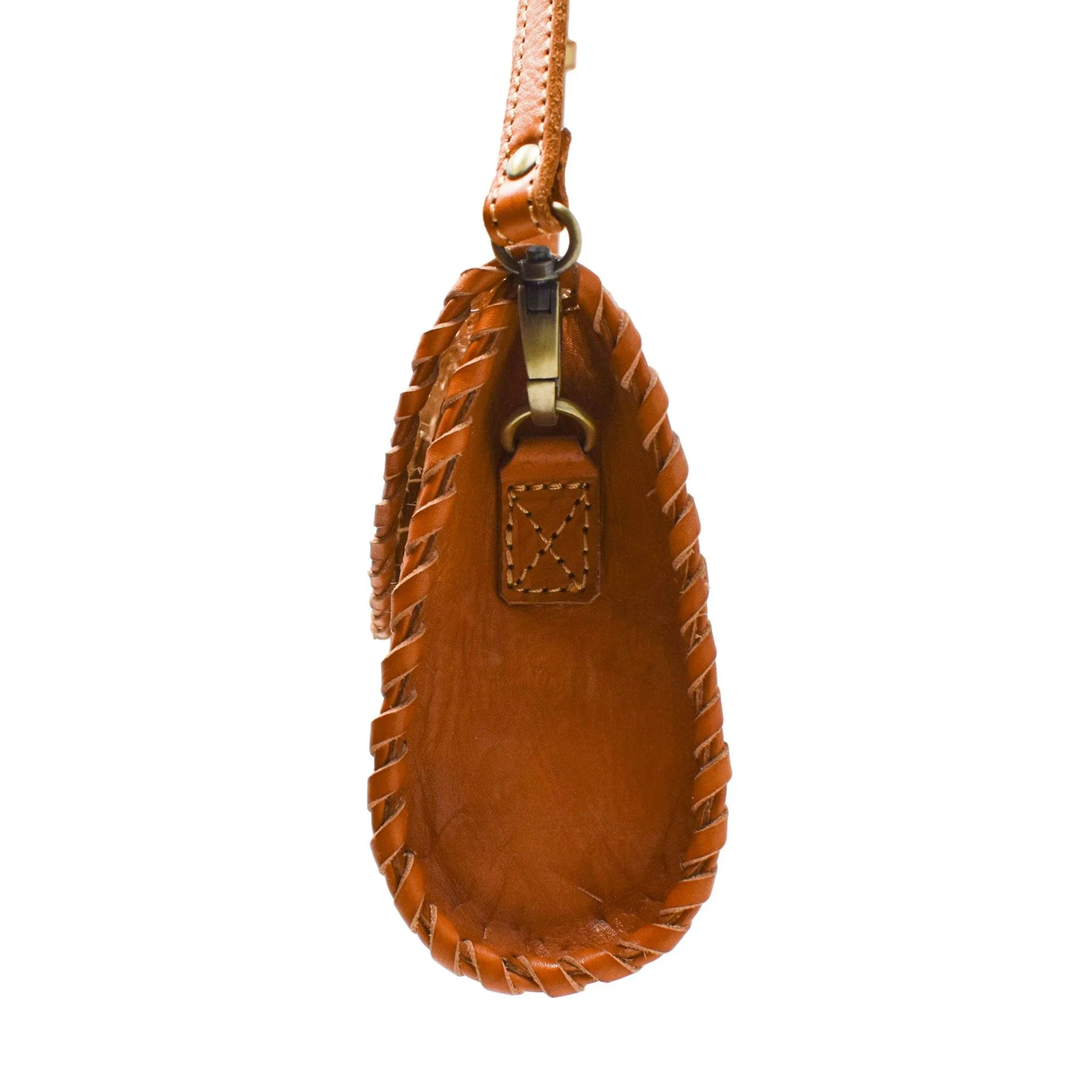Ainsley Crossbody & Clutch Bag in Camel