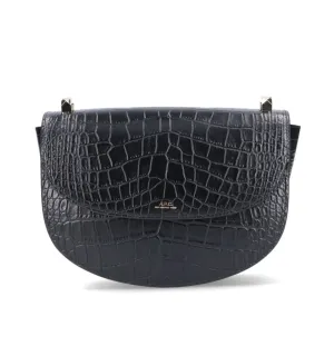 A.P.C. Genève Embossed Crossbody Bag
