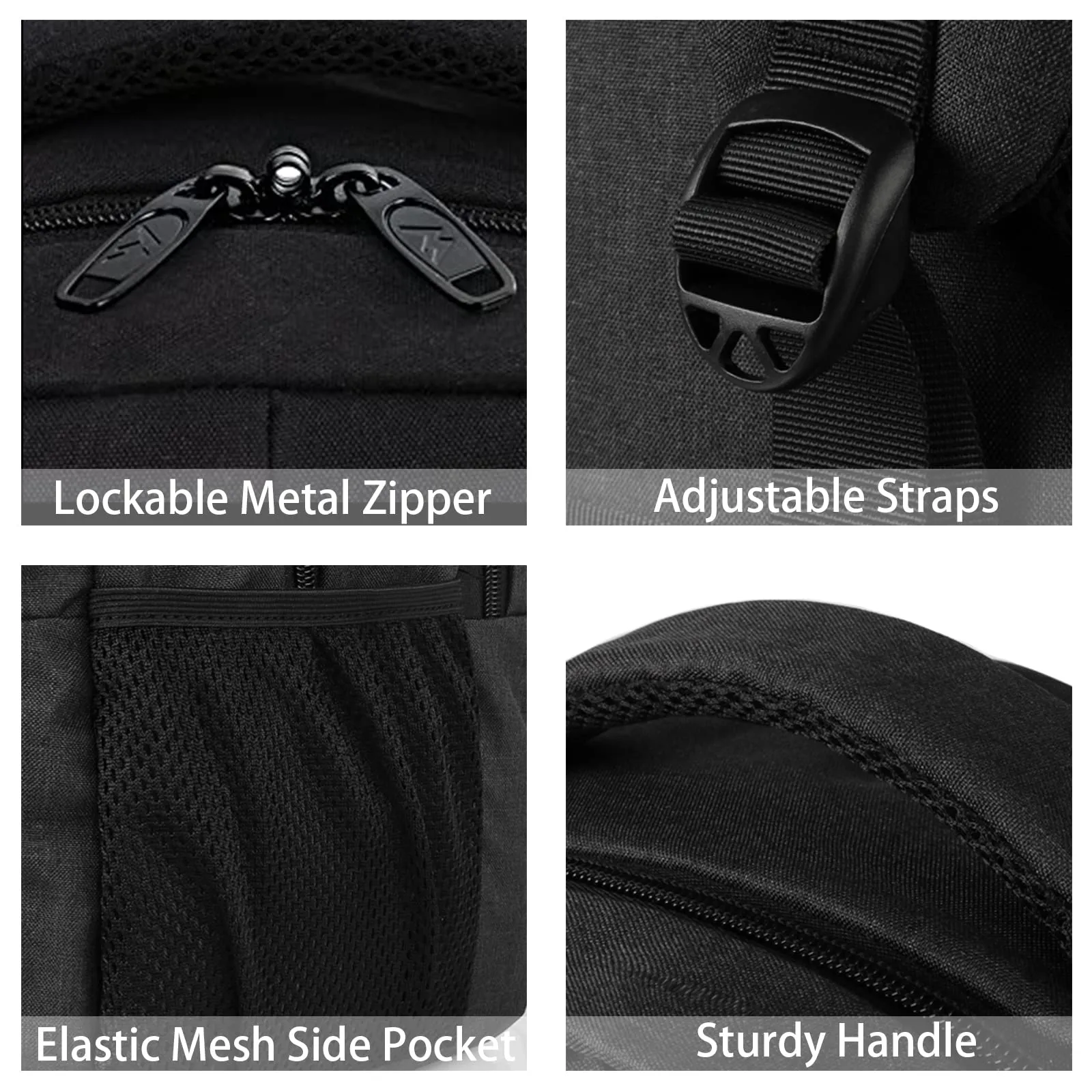 Backpack, large laptop backpack  school backpack laptop bag with USB charging port anti theft