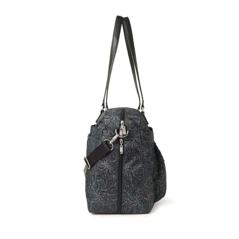 Baggallini Overnight Expandable Laptop Tote With RFID Phone Wristlet