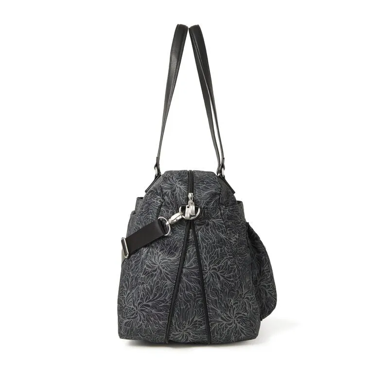 Baggallini Overnight Expandable Laptop Tote With RFID Phone Wristlet