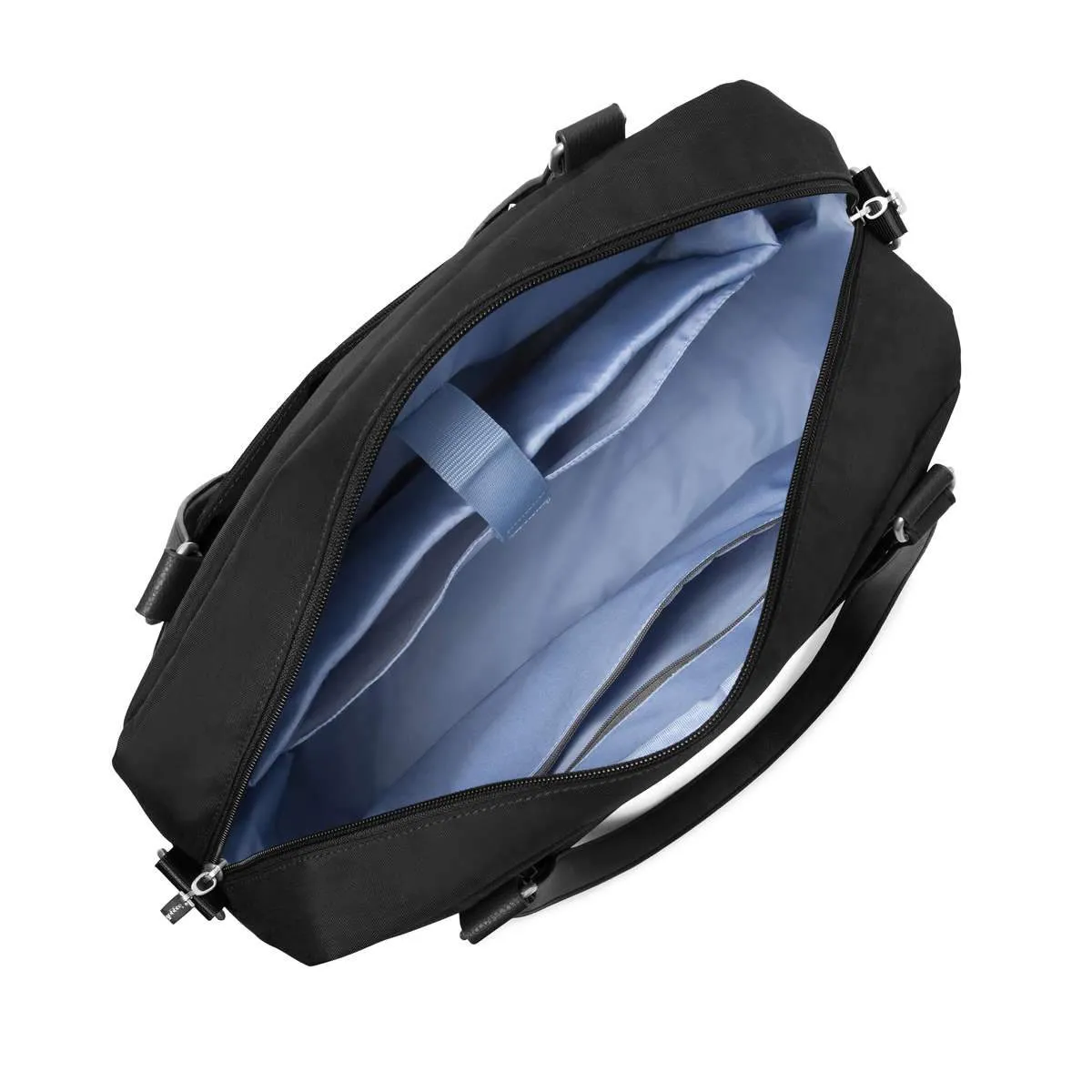 Baggallini Overnight Expandable Laptop Tote With RFID Phone Wristlet