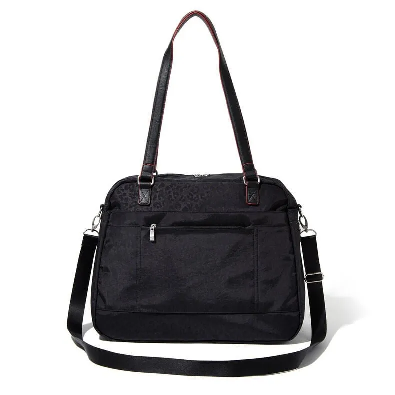 Baggallini Overnight Expandable Laptop Tote With RFID Phone Wristlet