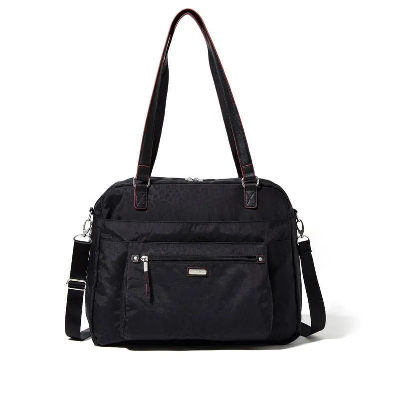 Baggallini Overnight Expandable Laptop Tote With RFID Phone Wristlet