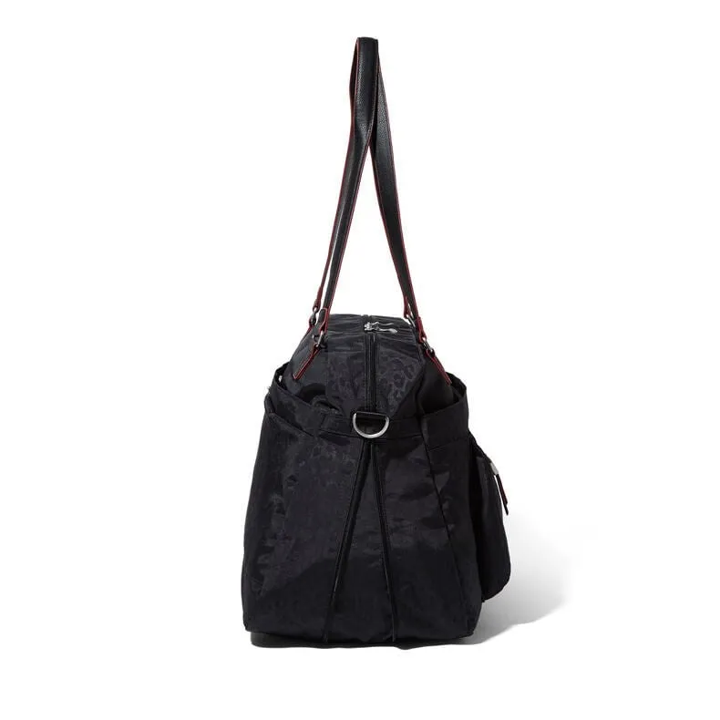 Baggallini Overnight Expandable Laptop Tote With RFID Phone Wristlet