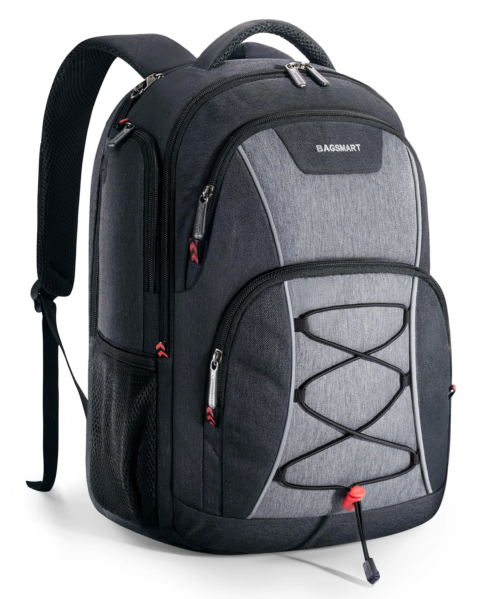 BAGSMART Water Resistant Laptop Backpack with USB Charger