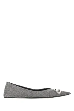Balenciaga BB Pointed Toe Flats