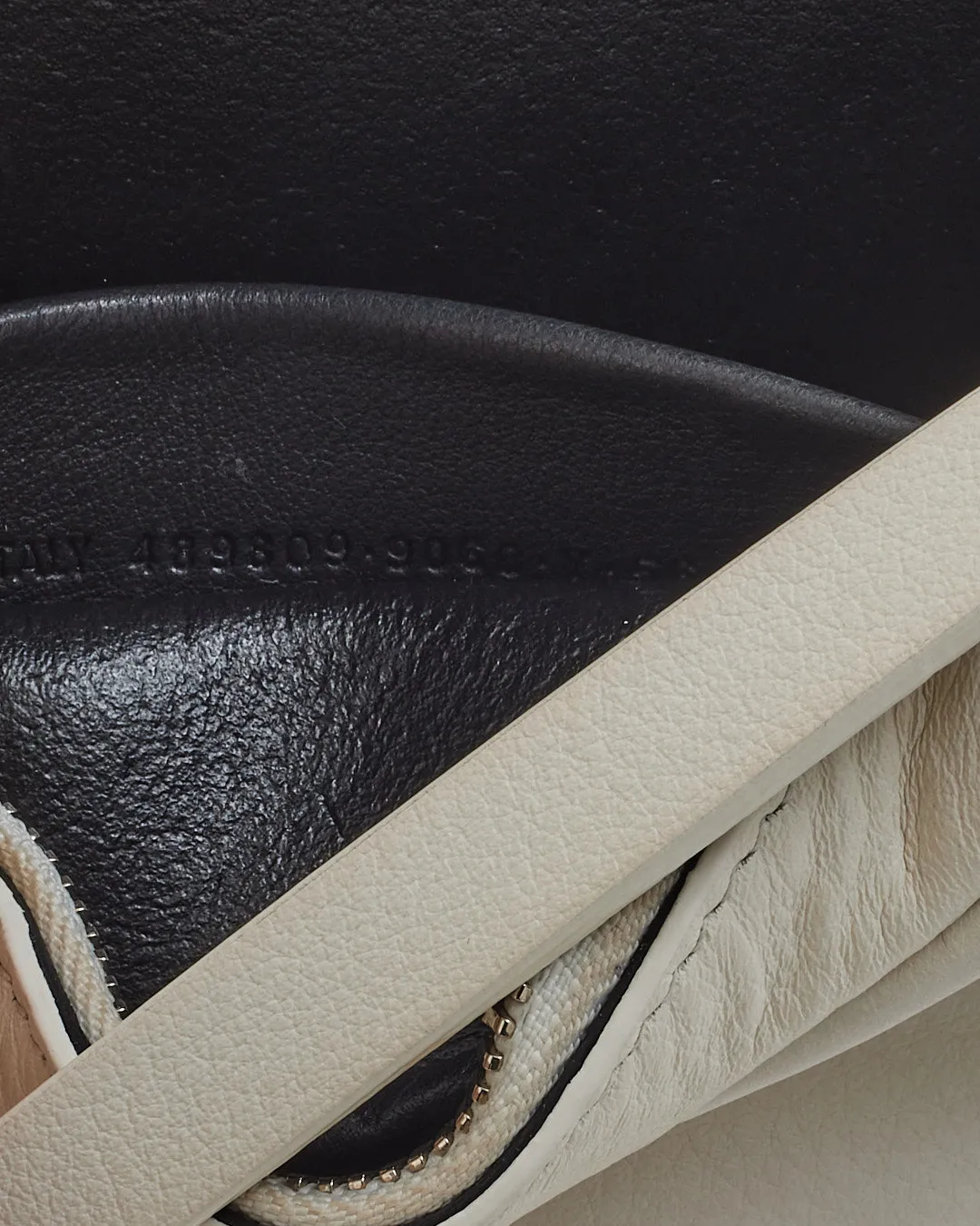 Balenciaga White Leather Logo Everyday XS Camera Bag