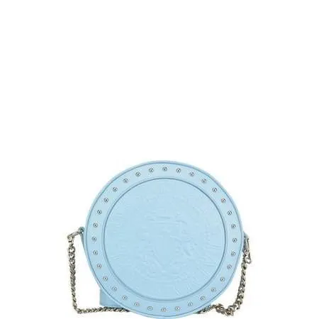 Balmain Logo Embossed Crossbody Bag
