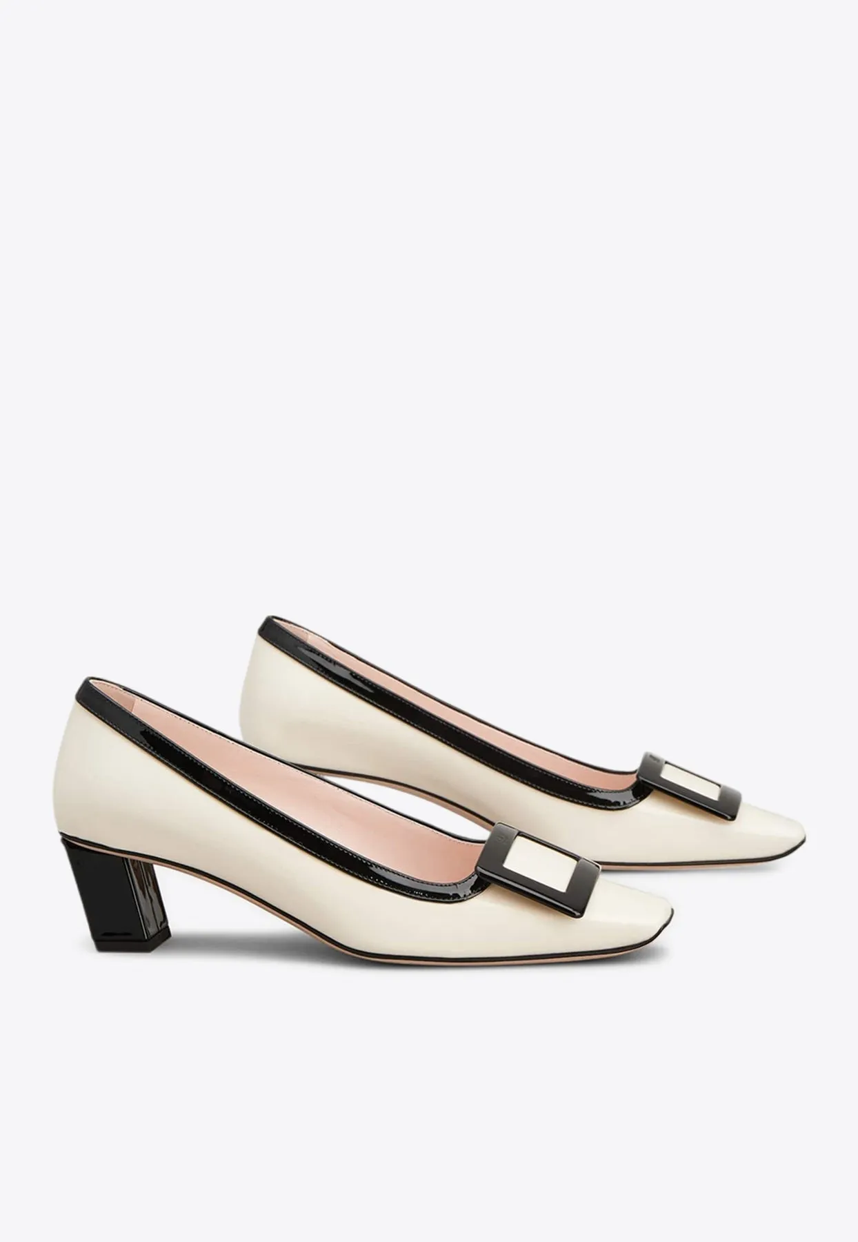 Belle Vivier 45 Patent-Leather Pumps