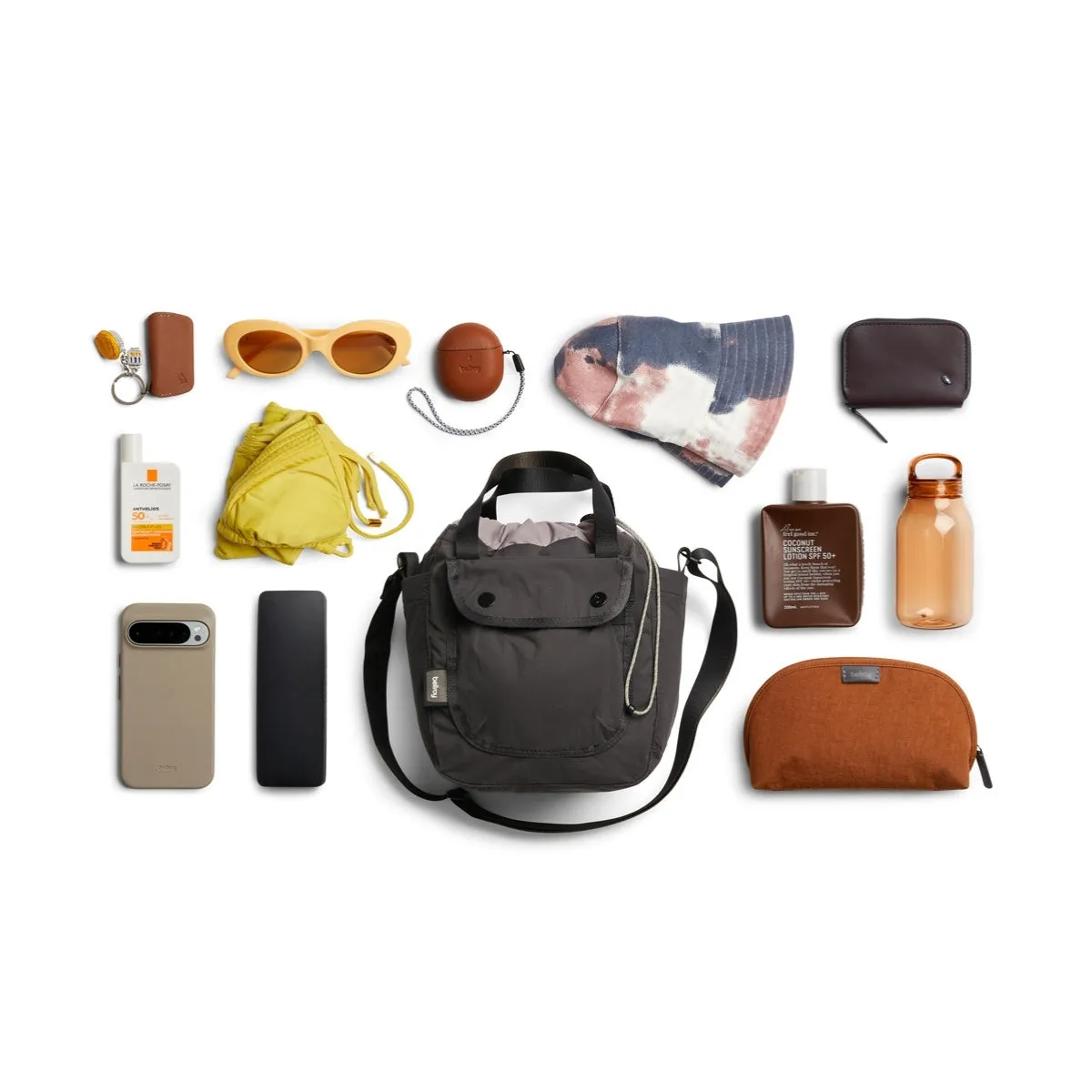 Bellroy Cinch Bucket Bag in Charcoal