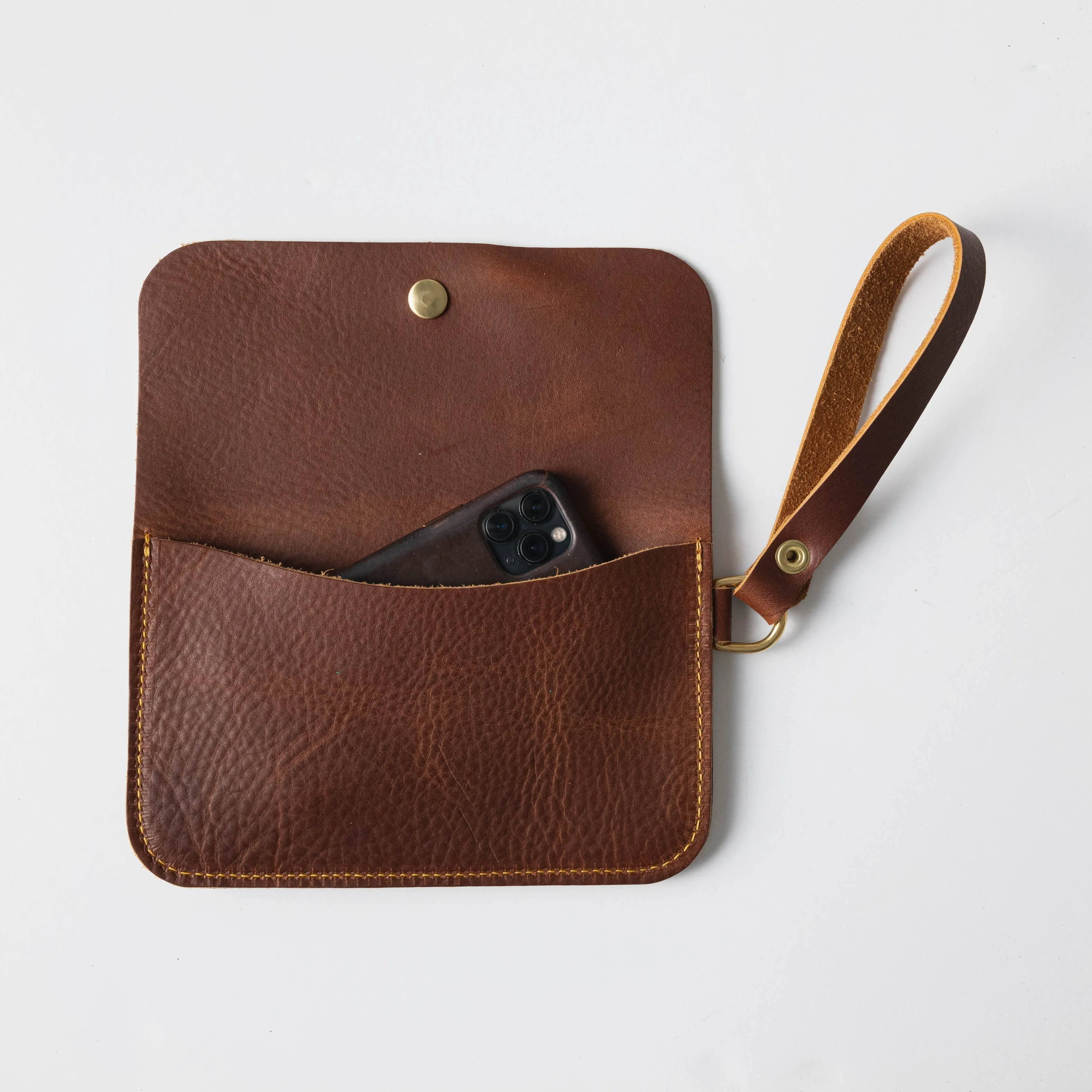 Black Cypress Wristlet Clutch