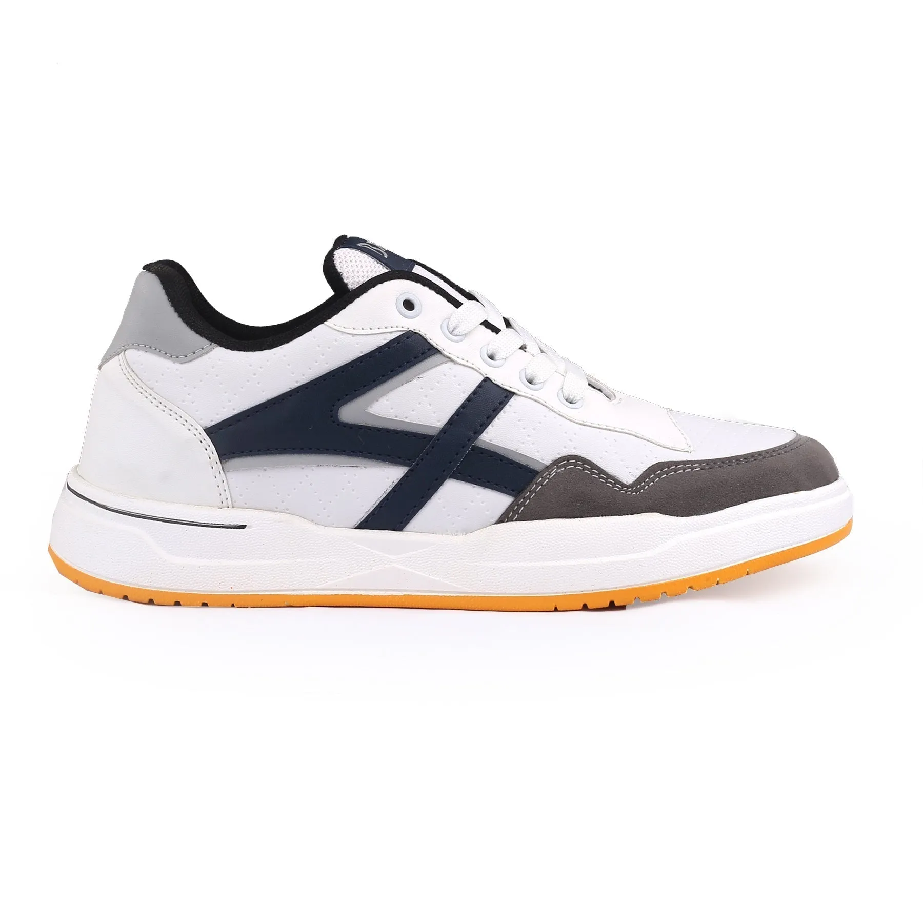 Bxxy's Men's Vegan Leather Sports Shoes