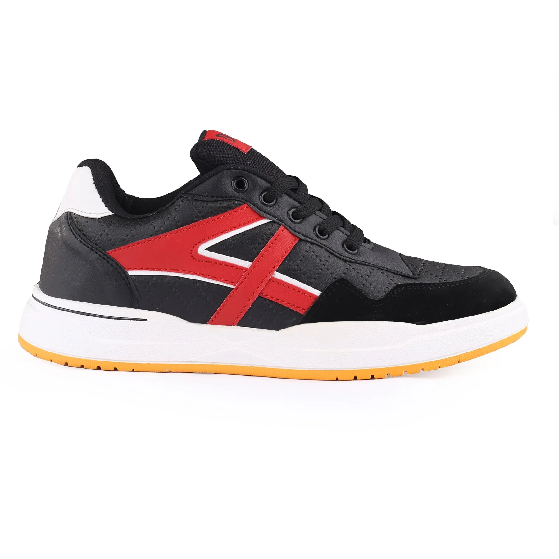 Bxxy's Men's Vegan Leather Sports Shoes