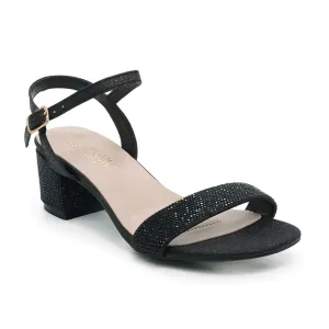 DE BLOSSOM ANNIE LOW BLOCK HEEL