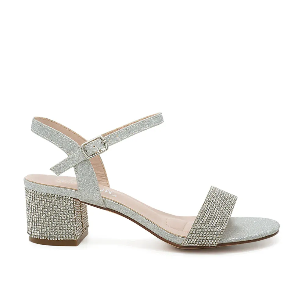 DE BLOSSOM ANNIE LOW BLOCK HEEL
