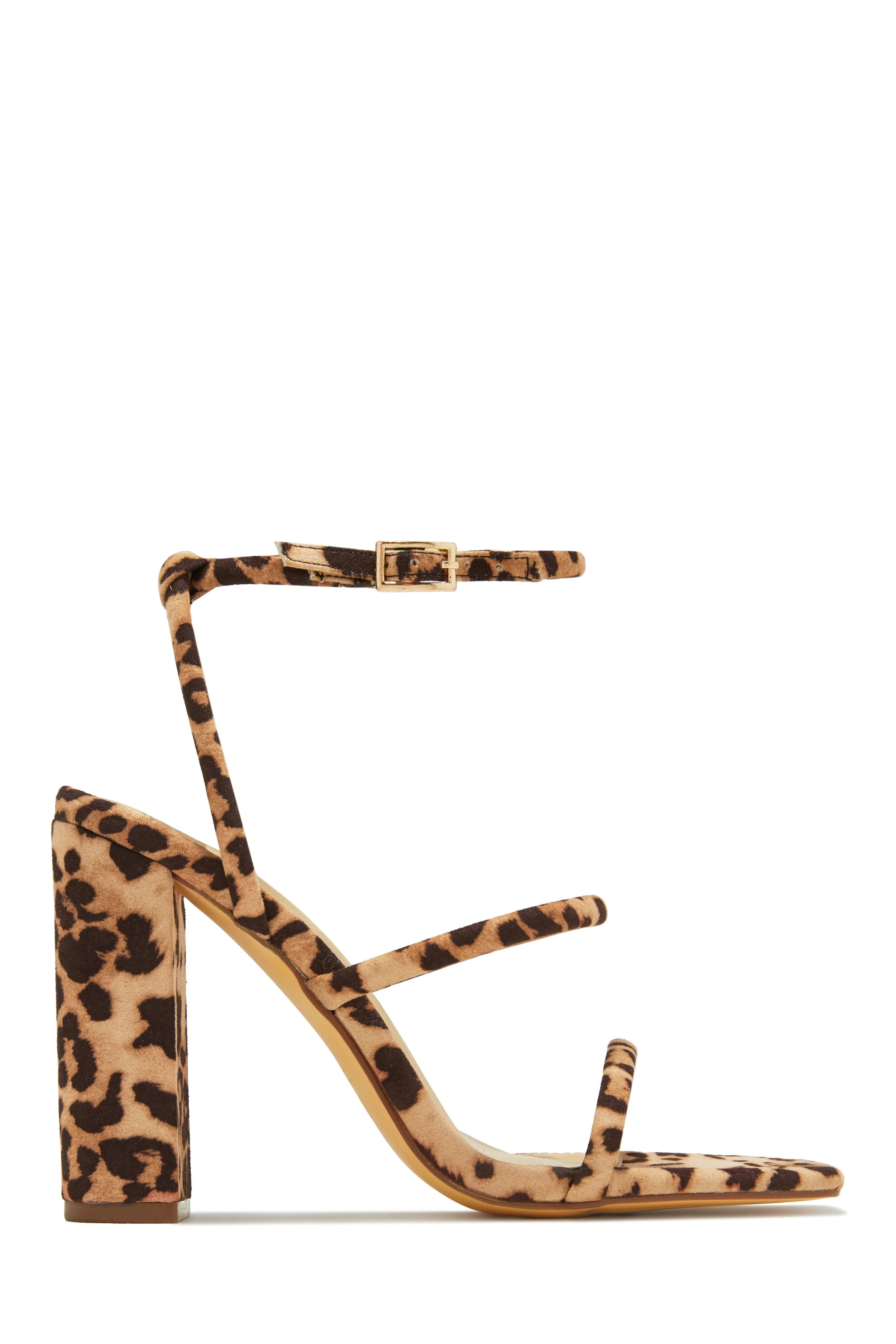 Emalia Block Heels - Silver