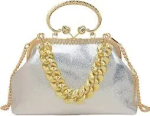 Embroidered Shoulder Bag Elegant Handbag 8125