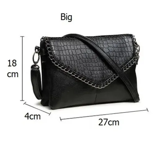 Envelope Chain Crossbody Bag