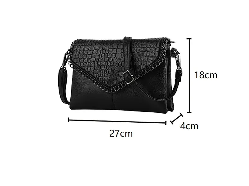 Envelope Chain Crossbody Bag
