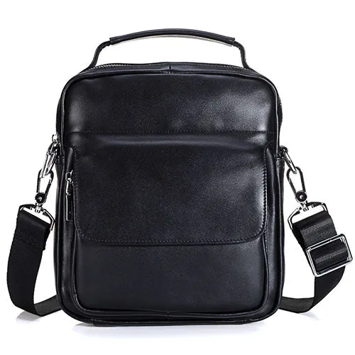 Etya Fashion Men Shoulder Bags Male Crossbody Bags High Quality Genuine Leather Business Men'S