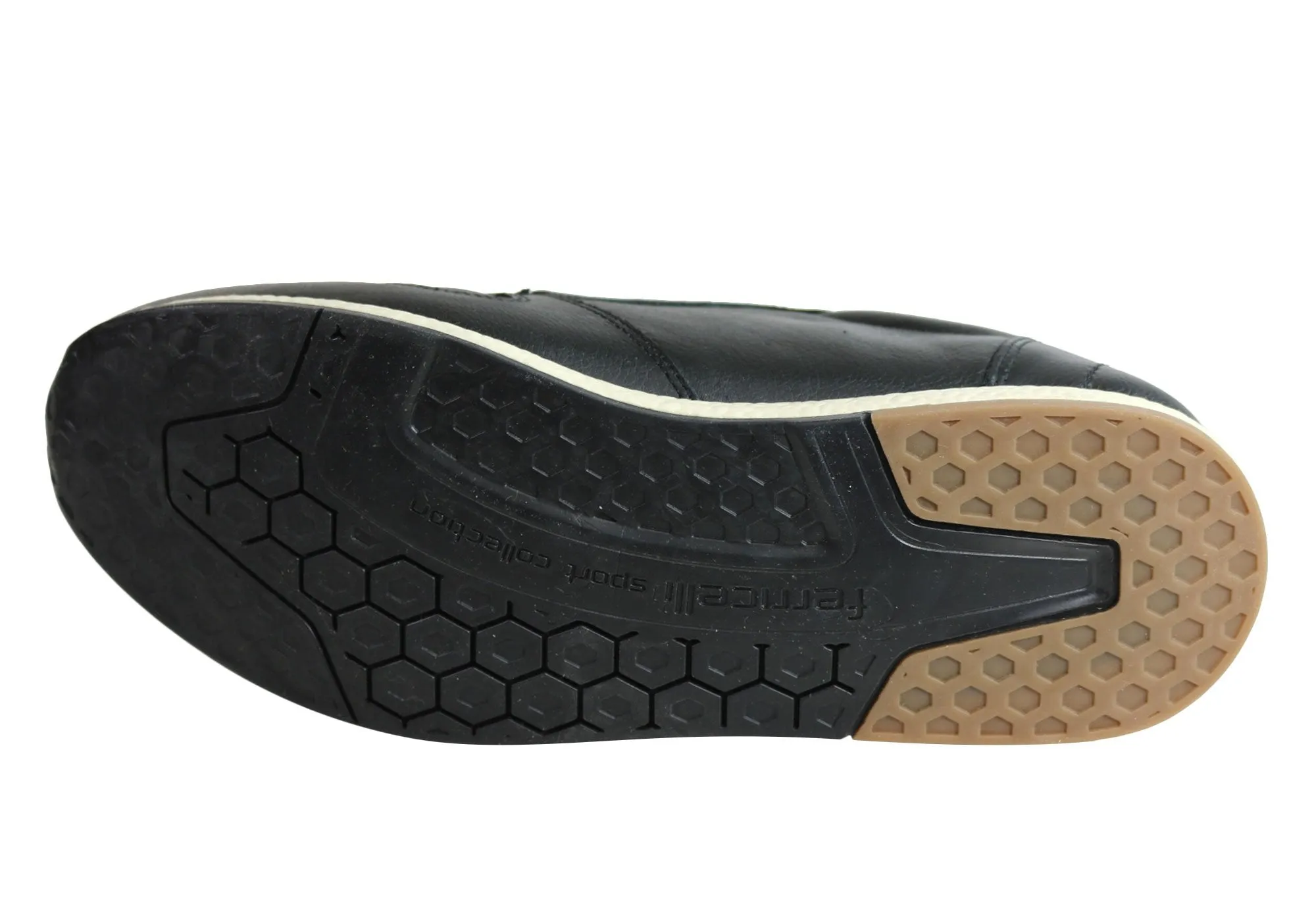 Ferricelli Carlo Mens Leather Slip On Casual Shoes Made In Brazil