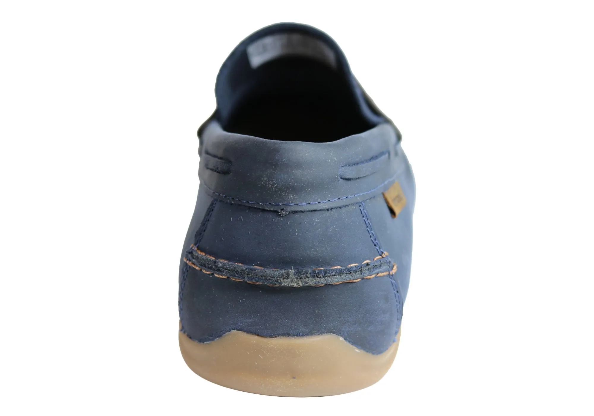 Ferricelli Mitchell Mens Leather Casual Loafer Shoes Made In Brazil