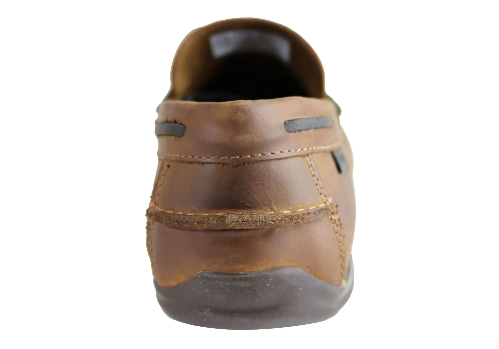 Ferricelli Mitchell Mens Leather Casual Loafer Shoes Made In Brazil