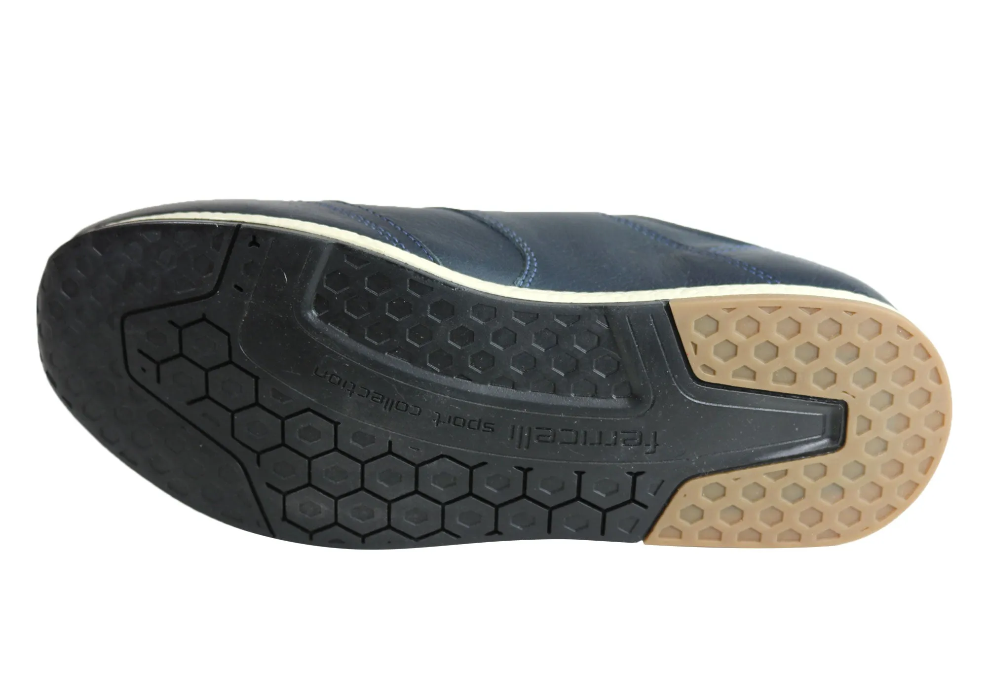 Ferricelli Phil Mens Leather Comfortable Casual Shoes Made In Brazil