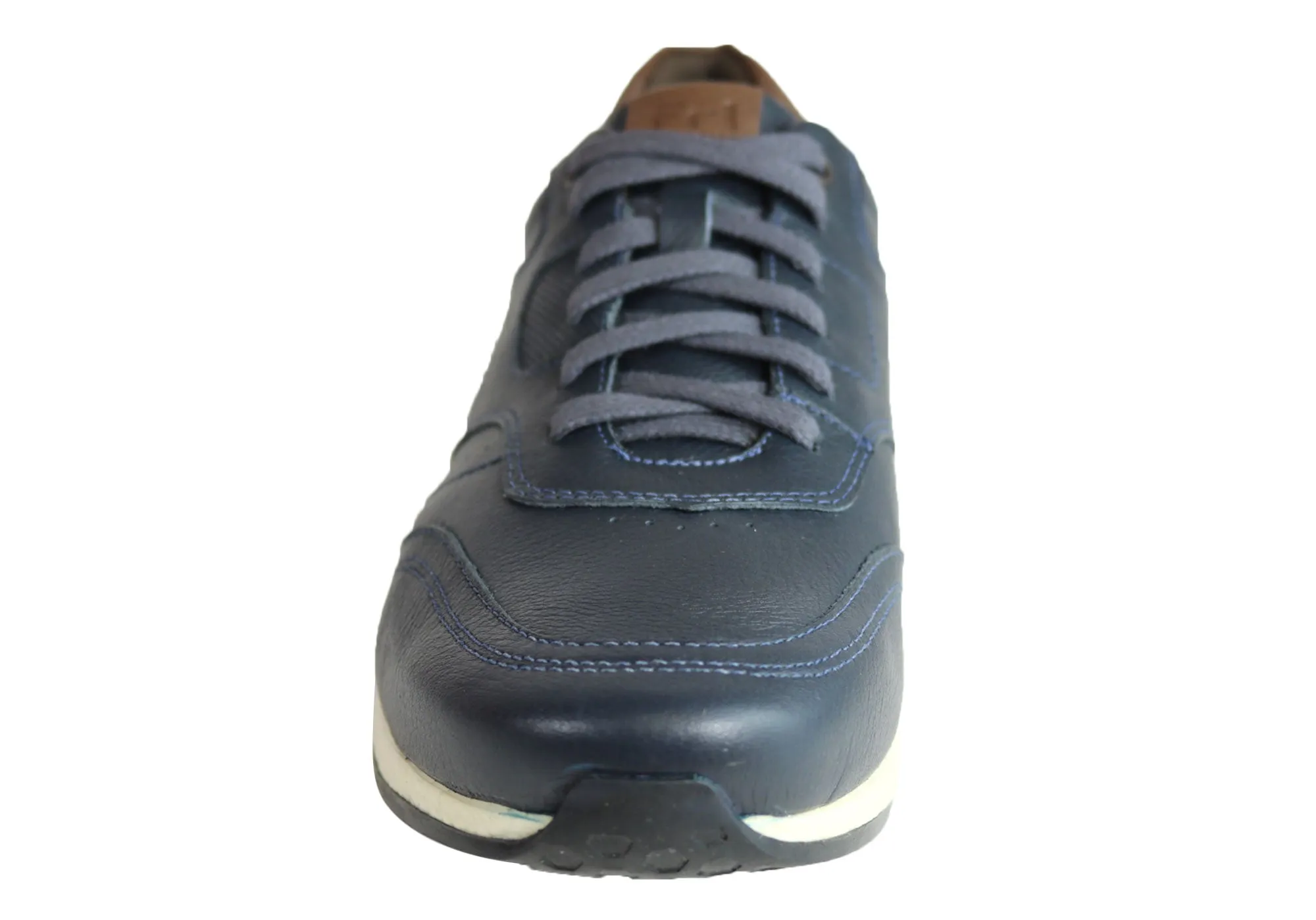 Ferricelli Phil Mens Leather Comfortable Casual Shoes Made In Brazil