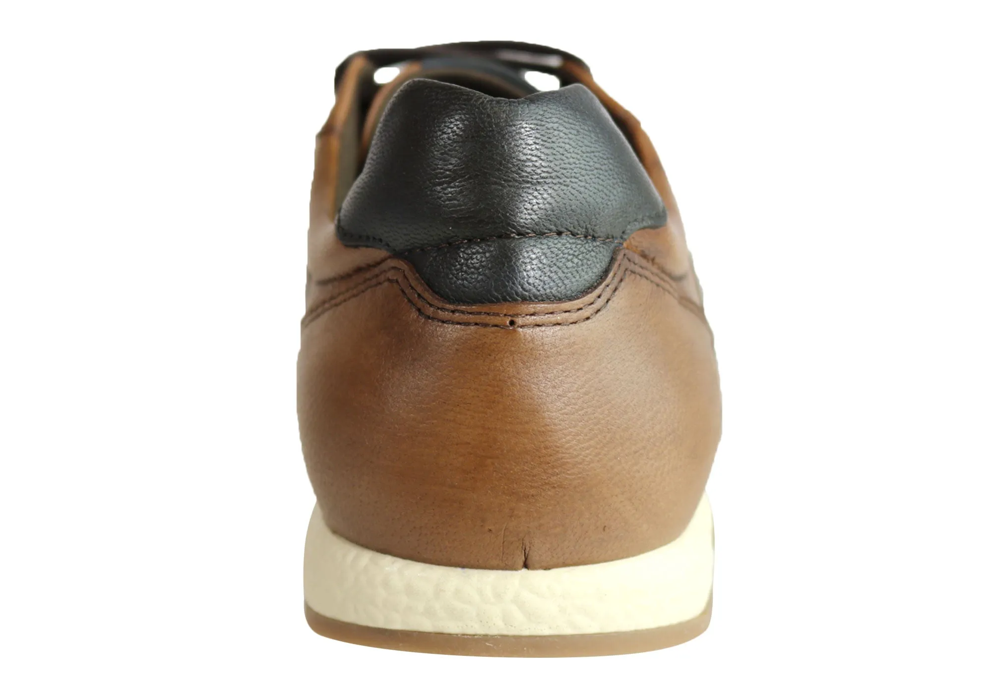 Ferricelli Phil Mens Leather Comfortable Casual Shoes Made In Brazil