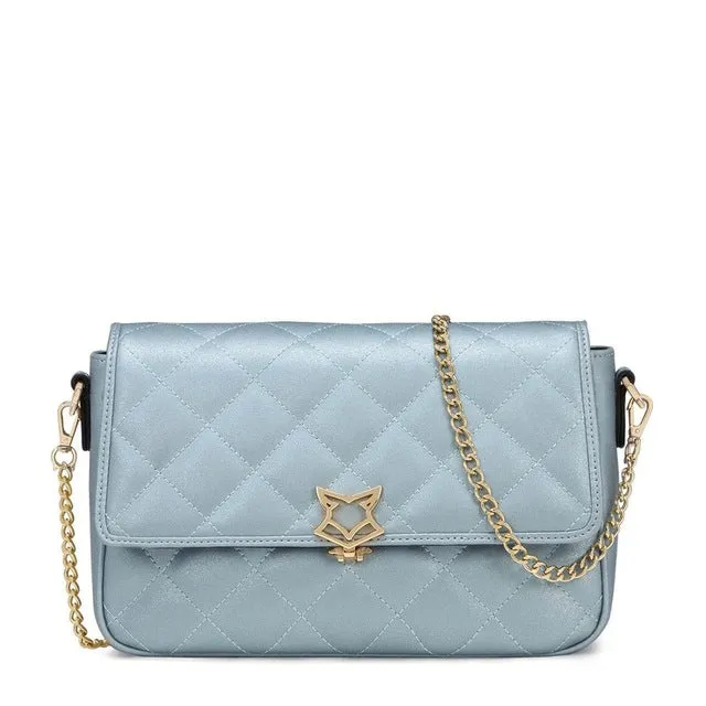 FOXER Luxury Leather Clutch Bag