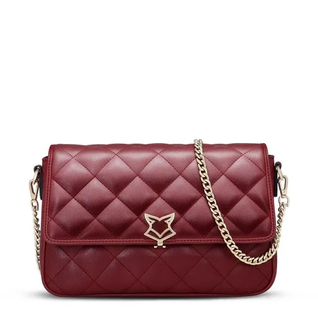FOXER Luxury Leather Clutch Bag