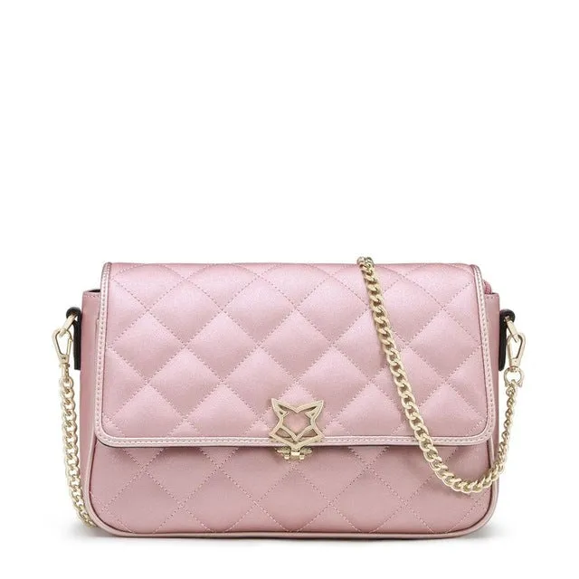 FOXER Luxury Leather Clutch Bag