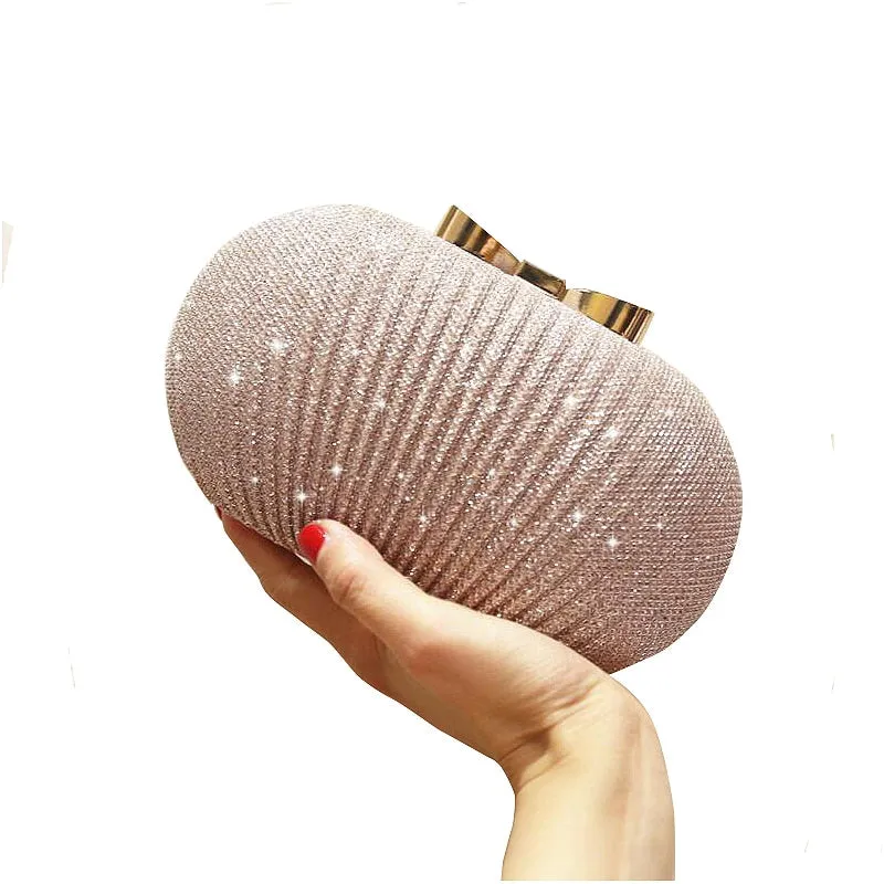 Golden Women Bags,  Wedding Shiny Handbags