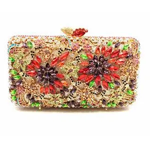 Hollow Out gold Evening Bags