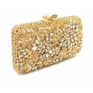 Hollow Out gold Evening Bags