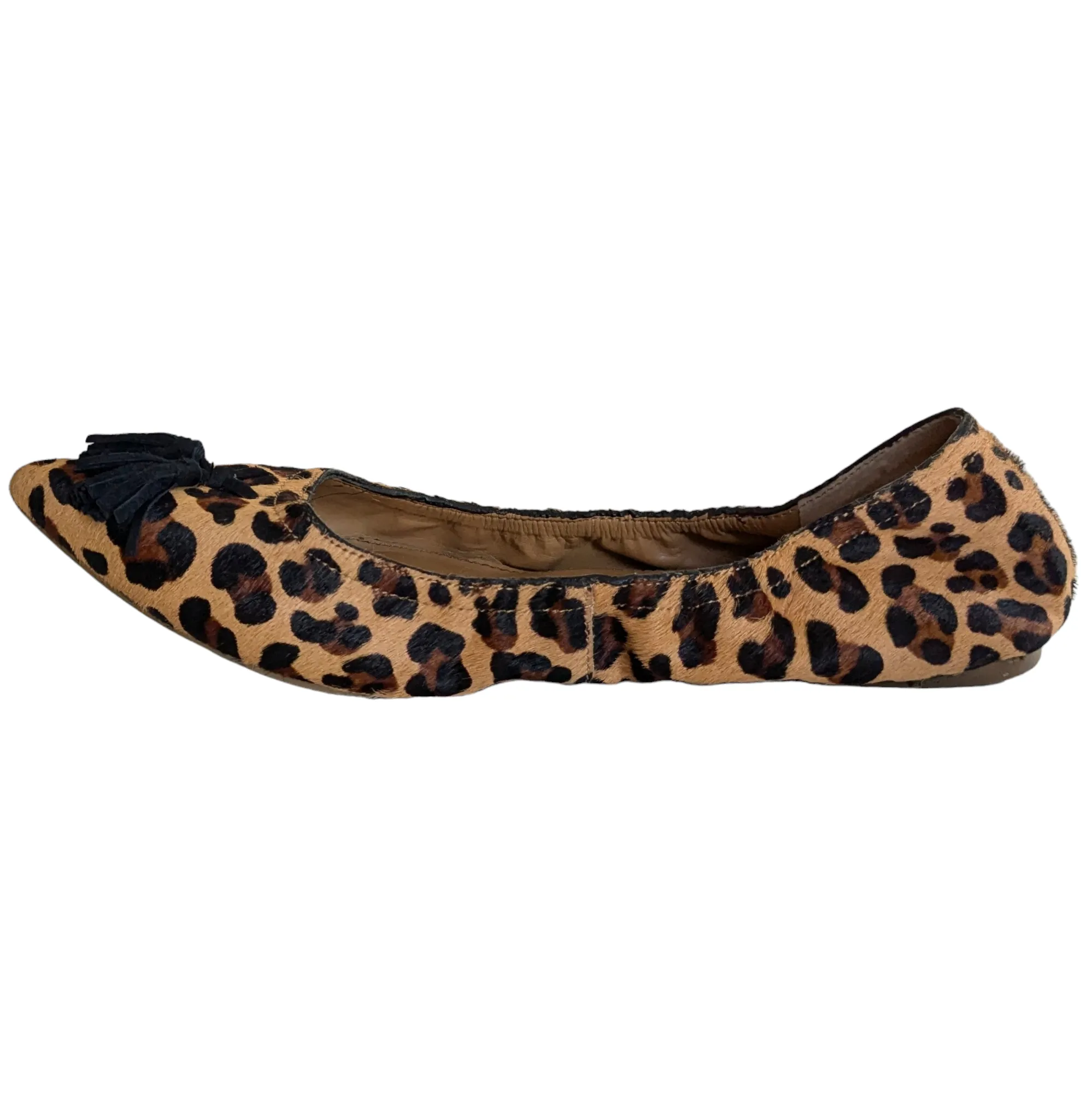 J. Crew Factory Calf Hair Flats Size 7.5