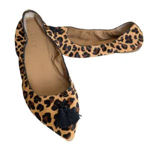 J. Crew Factory Calf Hair Flats Size 7.5