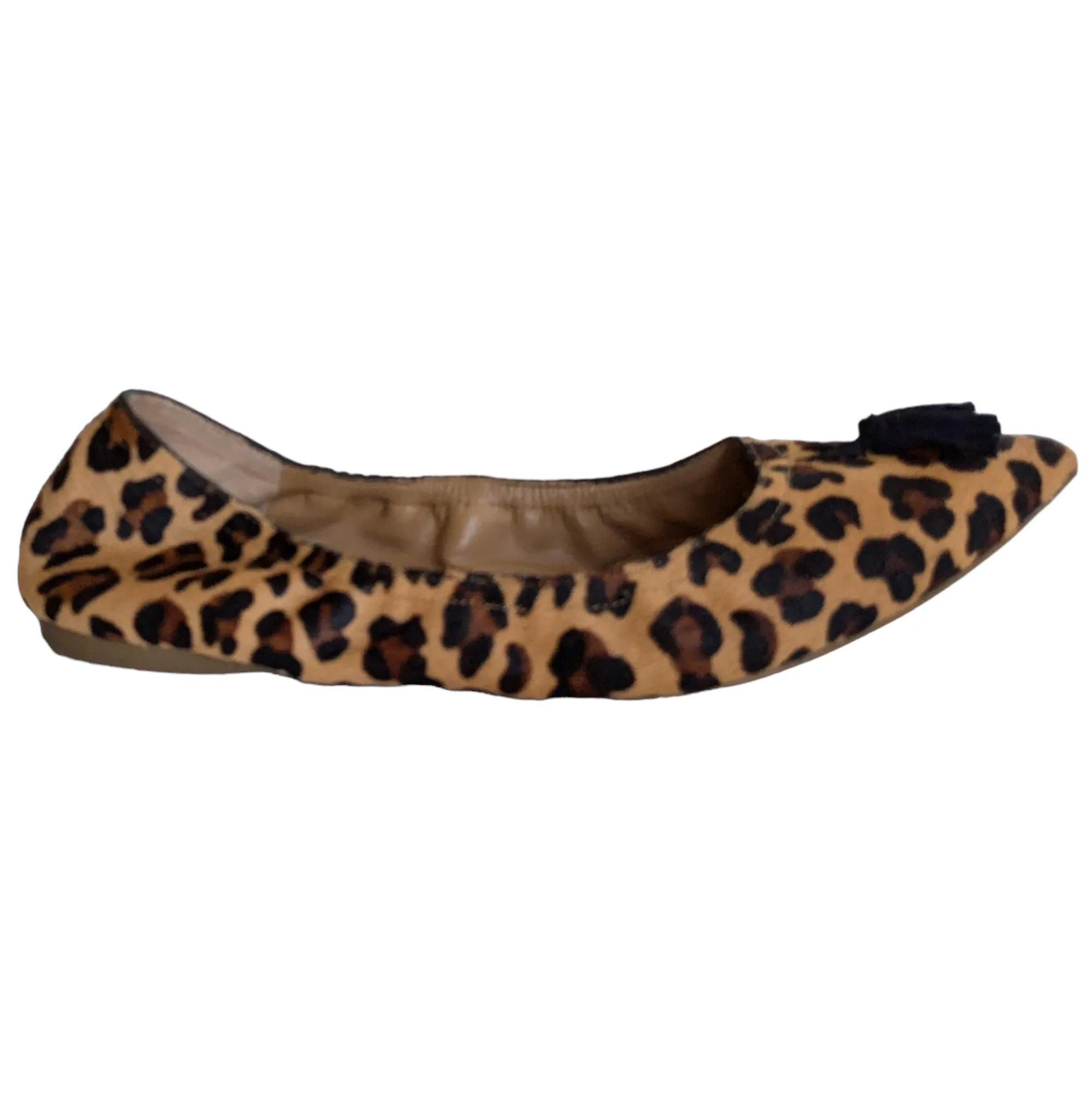 J. Crew Factory Calf Hair Flats Size 7.5