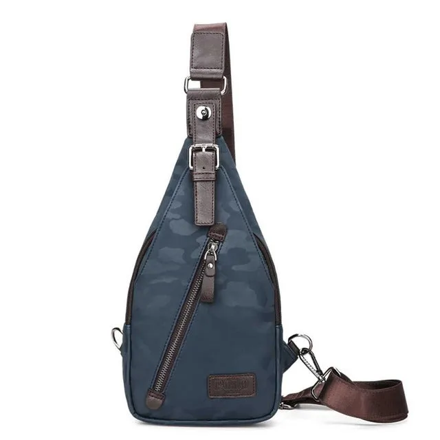 Luxury Leather Sling Bag - 5 Colors