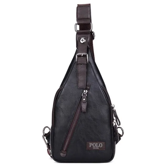 Luxury Leather Sling Bag - 5 Colors