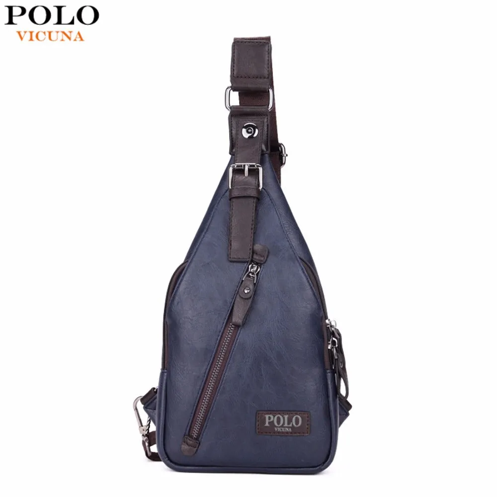 Luxury Leather Sling Bag - 5 Colors