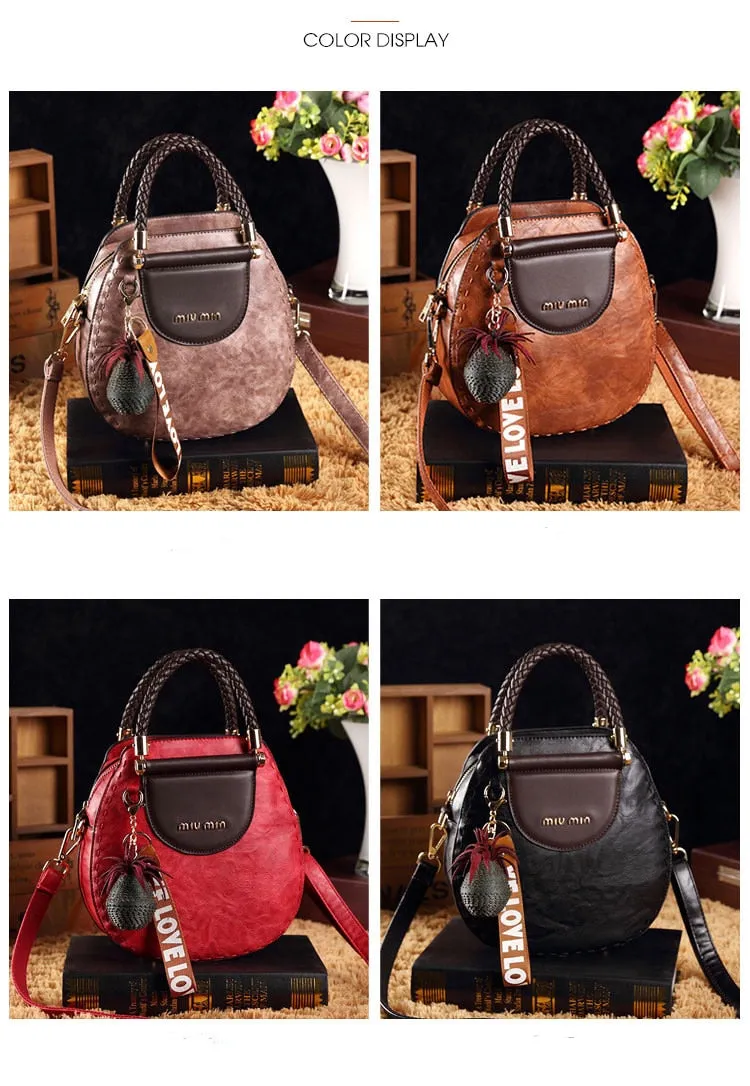 Magic Fish Fashion Women Bag PU Leather Bags For Women 2020 Luxury Handbags Women Bags Designer Crossbody Bags For Women