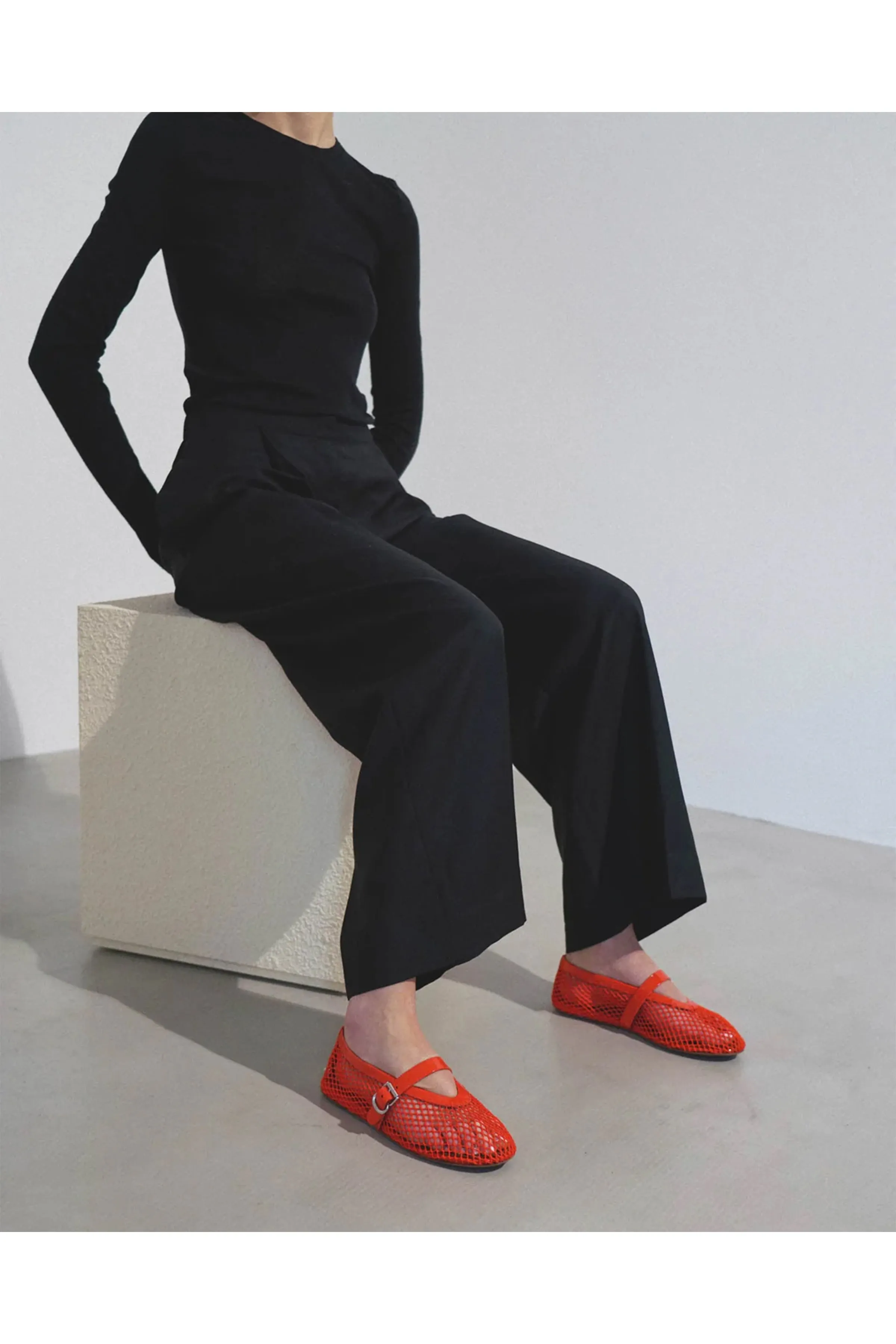 Mesh Ballet Flats