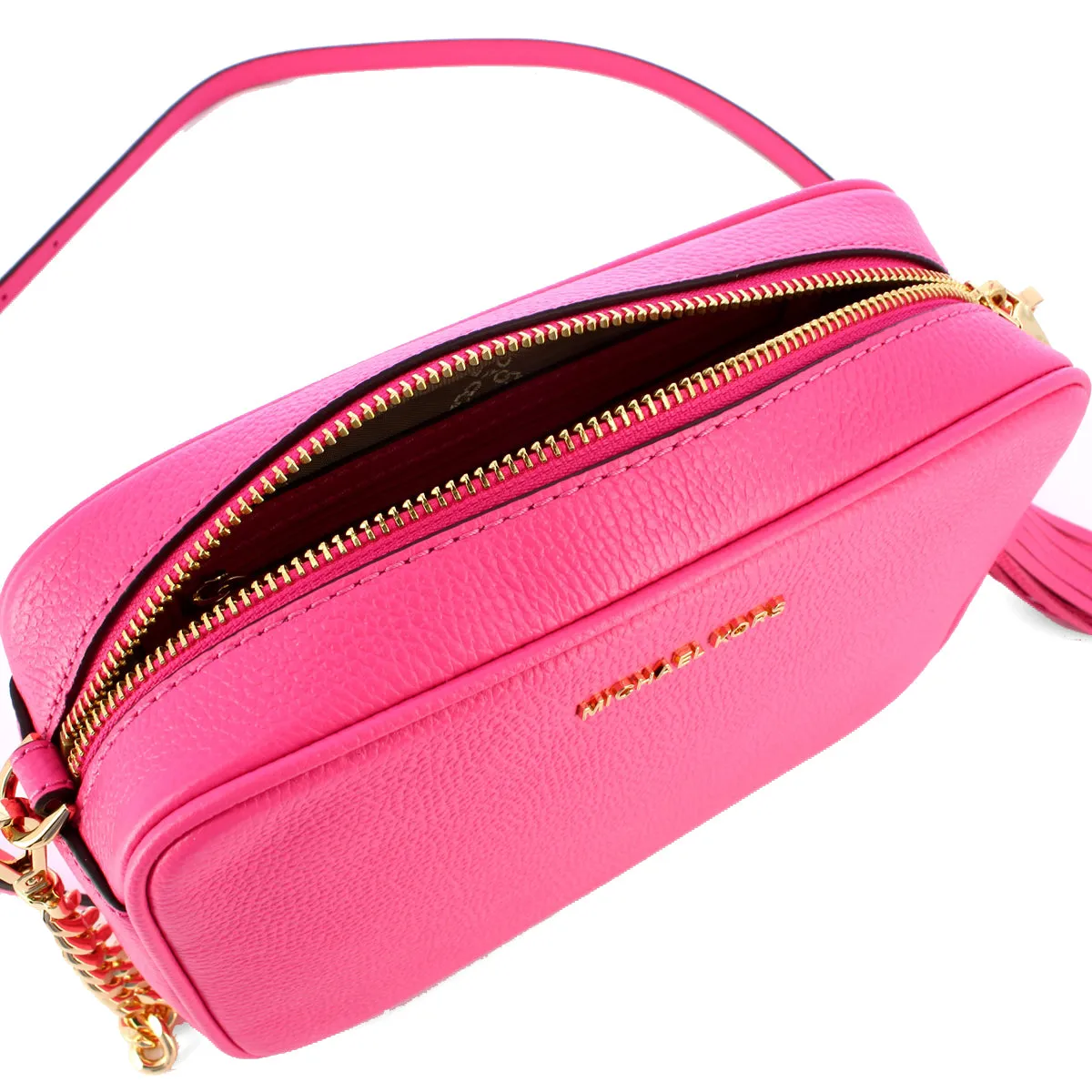 Michael Kors - Ginny Gold Camila Rose Crossbody Bag - 32F7GGNM8L - CAMILA/ROSE