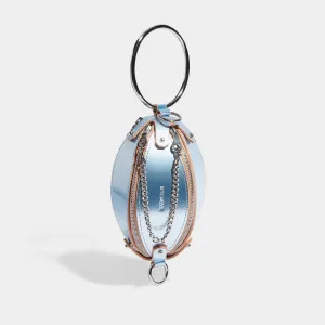 MINI MULTI ZIP BAG PLATINUM BLUE