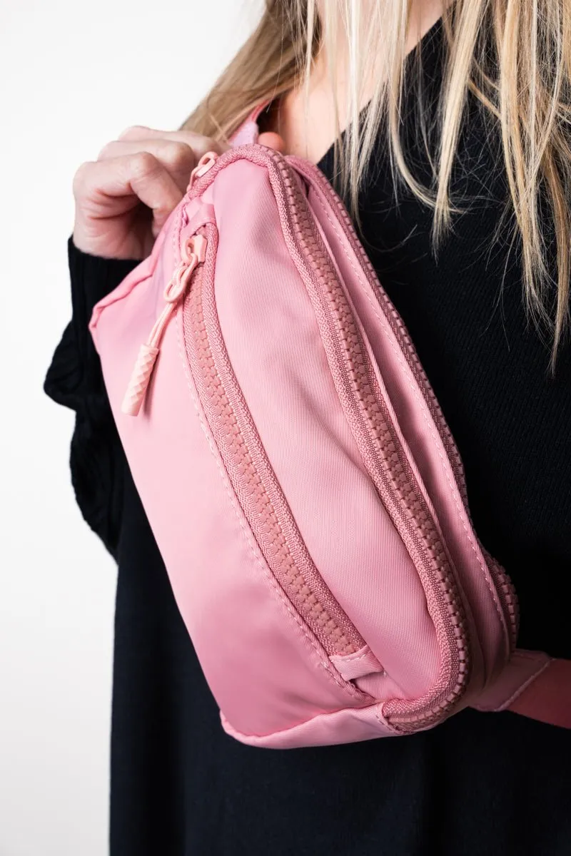 NGIL Pink Atlanta Belt Bag