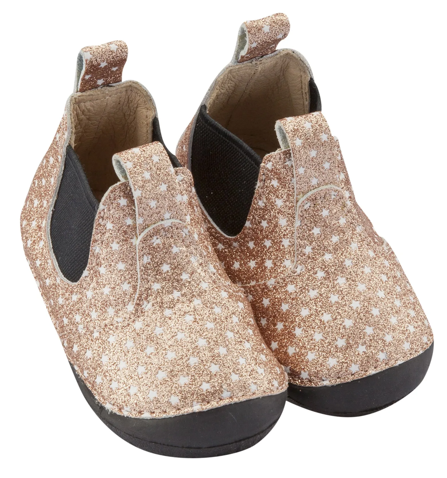 Old Soles Girl's Twinkle Pave, Star Glam Copper