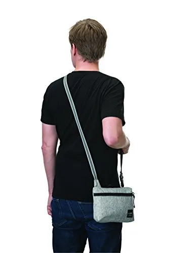 Pacsafe Slingsafe Lx50 Anti-Theft Mini Cross-Body Bag, Tweed Grey